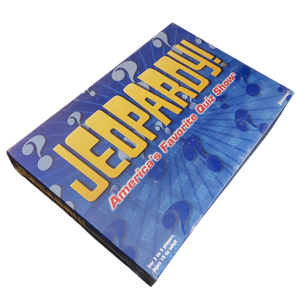 SEALED rare Vintage Collectible 2003 Jeopardy board game